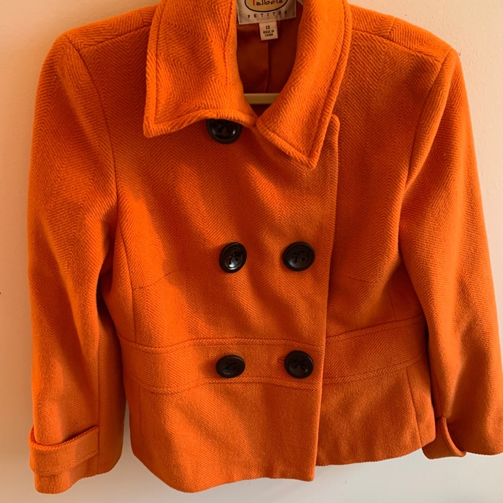 Talbots Wool Coat